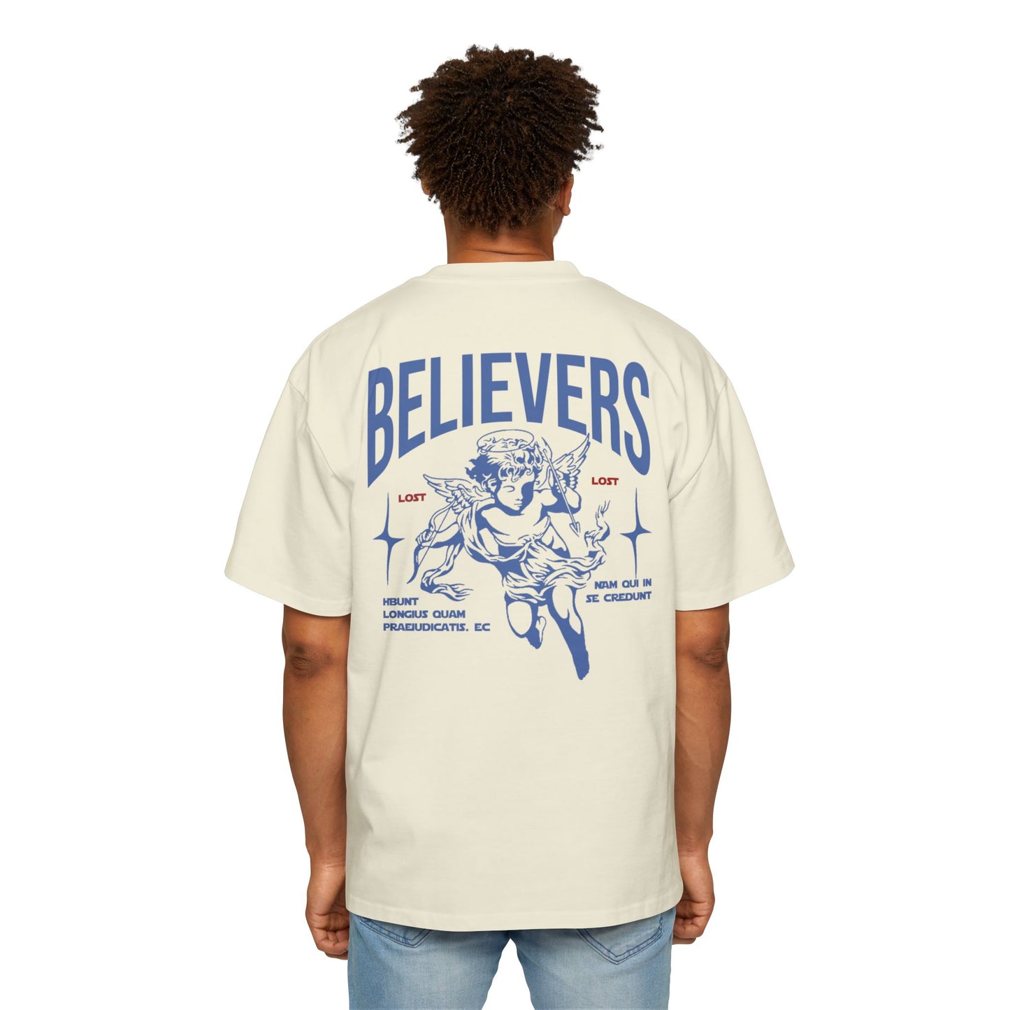 Oversized Tee Cherubin Believers Streetwear