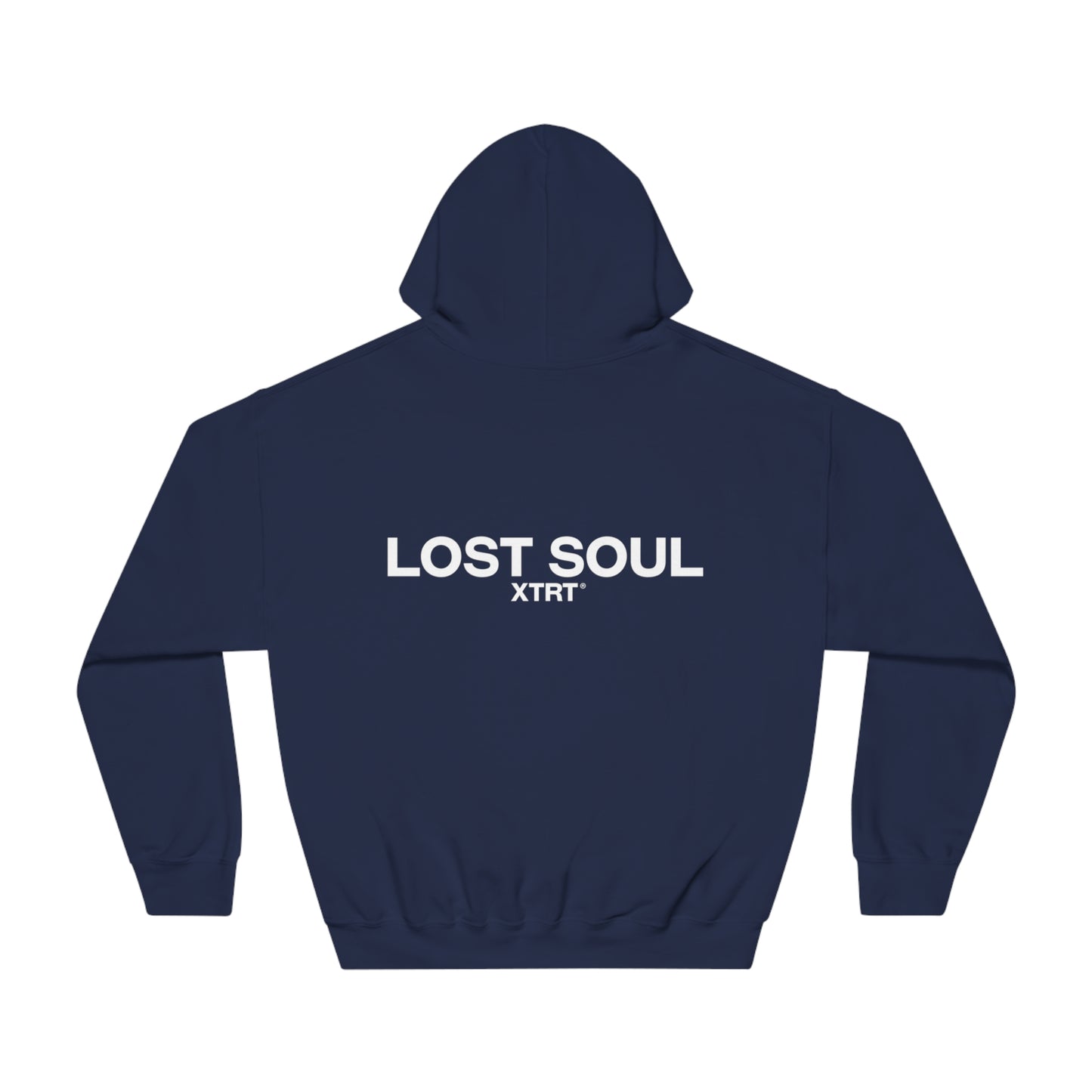 'Lost Soul' Hooded Sweatshirt Minimalism Design